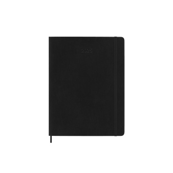 картинка Ежемесячник-планинг Moleskine Classic Soft (мягкая обложка), 2025, XLarge (19x25 см), черный от магазина Молескинов