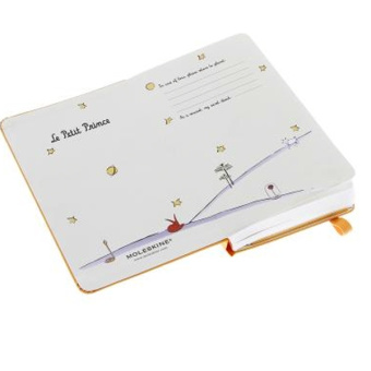 картинка Ежедневник Moleskine Le Petit Prince (2013), Large, оранжевый от магазина Молескинов