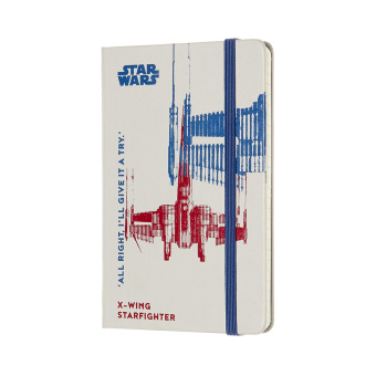 картинка Еженедельник Moleskine Star Wars (2020), Pocket (9x14 см), XWING от магазина Молескинов