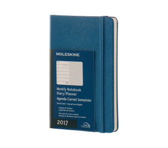 картинка Комплект разноцветных еженедельников Moleskine Classic (2017), Pocket (9x14см) с тиснением имени на обложке от магазина Молескинов