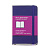 картинка Записная книжка Moleskine Classic (в линейку), XSmall (6,5х10,5см), фиолетовая от магазина Молескинов