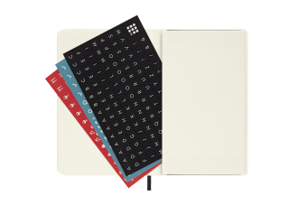 картинка Ежемесячник-планинг Moleskine Classic Soft (мягкая обложка), 2023, Pocket (9x14 см), черный от магазина Молескинов
