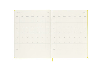картинка Еженедельник Moleskine Classic 2023, XLarge (19x25 см), лайм от магазина Молескинов
