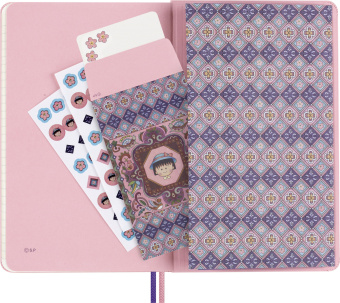 картинка Записная книжка Moleskine Limited Edition Asian Collection Momoko Sakura, в линейку, Large (13х21см), без подарочной упаковки от магазина Молескинов