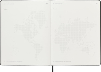 картинка Еженедельник Moleskine Professional Smart (2026), XLarge (19x25 см), черный от магазина Молескинов