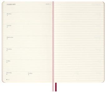 картинка Еженедельник на 18 месяцев   Moleskine Limited Edition  Sakura Planner 2026-2027, Large  (13x21)   (без подарочной упаковки) от магазина Молескинов