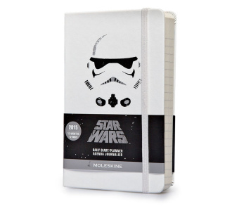 картинка Ежедневник Moleskine Star Wars (2015), Pocket (9x14см), белый от магазина Молескинов