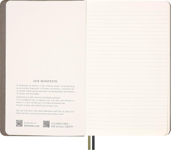картинка Записная книжка Moleskine Limited Edition Snake Roses, Large (13 x 21 см), в линейку от магазина Молескинов