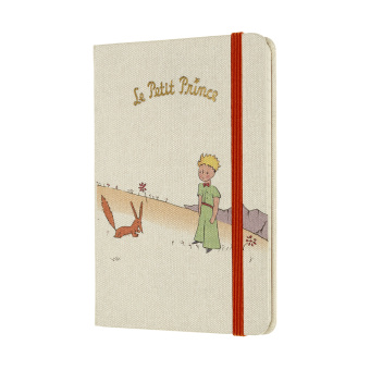 картинка Еженедельник Moleskine Le Petit Prince Fox (2021), Pocket (9x14 см), серый от магазина Молескинов