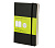 картинка Записная книжка Moleskine Classic Soft(мягкая обложка), нелинованная, Pocket (9х14см), черная от магазина Молескинов