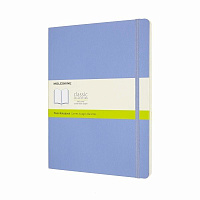 Записная книжка Moleskine Classic Soft (мягкая обложка), нелинованная, XLarge (19х25 см), Голубая