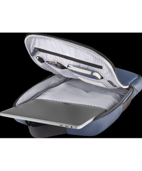 картинка Рюкзак Moleskine Professional Device Bag Classic, вертикальный, 15"(30 x 41.5 x 6.5 см), синий от магазина Молескинов