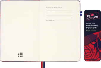 картинка Записная книжка - путеводитель Moleskine "LUXE City", London, Pocket (9х14 см) от магазина Молескинов