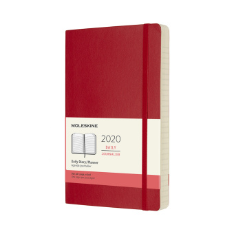 картинка Ежедневник Moleskine Classic Soft (2020), Large (13x21 см), красный от магазина Молескинов
