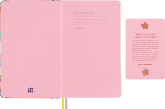 картинка Недатированный еженедельник Moleskine Limited Edition Asian Collection Momoko Sakura, Large (13x21см), розовый, в подарочной упаковке от магазина Молескинов