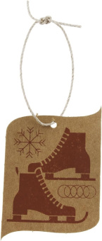 картинка Набор для письма Moleskine Pocket 'Ornament Card Ice Skate', бежевый от магазина Молескинов