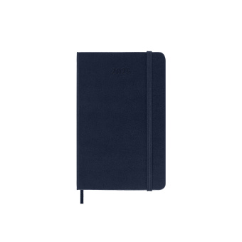 картинка Еженедельник Moleskine Classic 2025, Pocket (9x14 см), синий от магазина Молескинов