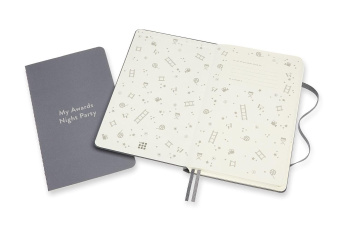 картинка Записная книжка Moleskine  Passion Film Journal Large (13х21см), черная от магазина Молескинов