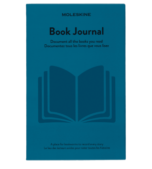 картинка Записная книжка Moleskine Passion Book Journal, Large (13x21см), синяя от магазина Молескинов