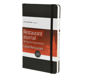 картинка Записная книжка Moleskine Passion Restaurant Journal + ежедневник коралл (9х14) на 2017 год от магазина Молескинов