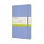 картинка Записная книжка Moleskine Classic Soft, нелинованная, Large (13х21см), голубая гортензия от магазина Молескинов