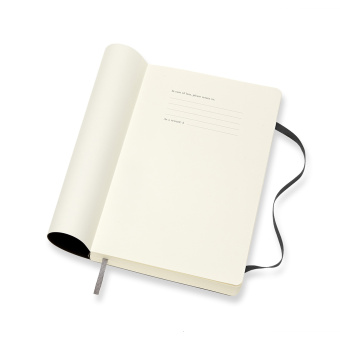 картинка Ежедневник Moleskine Classic Soft(мягкая обложка), (2020), Large (13x21 см), черный B2B от магазина Молескинов