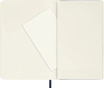 картинка Записная книжка Moleskine Classic (нелинованная), Pocket (9х14см), мягкая обложка, синяя от магазина Молескинов