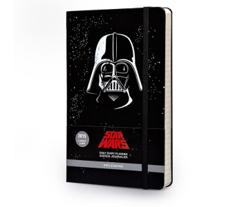 картинка Ежедневник Moleskine Star Wars (2015), Large (13х21см), черный от магазина Молескинов
