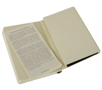 картинка Записная книжка Moleskine Classic Soft (мягкая обложка), в линейку Pocket (9х14см), черная от магазина Молескинов
