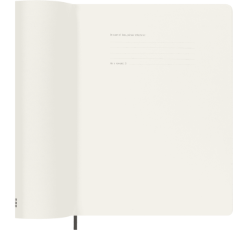 картинка Еженедельник Moleskine Classic Soft (мягкая обложка), (2024-2025), XLarge (19x25 см), черный от магазина Молескинов