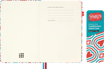 картинка Записная книжка - путеводитель Moleskine "LUXE City", Paris, Pocket (9х14 см) от магазина Молескинов