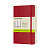картинка Записная книжка Moleskine Classic Soft(мягкая обложка), нелинованная, Pocket (9x14см), красная от магазина Молескинов