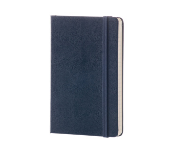 картинка Записная книжка Moleskine Classic (в линейку), Pocket (9x14 см), синяя от магазина Молескинов