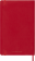 картинка Еженедельник 18 месяцев Moleskine Classic 2025 - 2026, Large (13x21 см), мягкая обложка, красный от магазина Молескинов