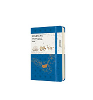 Ежедневник Moleskine Harry Potter (2022), Pocket (9x14 см), синий