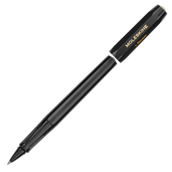картинка Ручка-роллер Moleskine x Kaweco 0,7 мм, Черная, в подарочной упаковке от магазина Молескинов