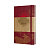 картинка Записная книжка Moleskine Harry Potter - Marauder's Map (в линейку), Large (13x21см), красная от магазина Молескинов