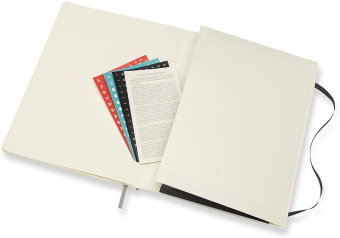 картинка Еженедельник Moleskine Classic Soft (мягкая обложка), (2021-2022), XLarge (19x25 см), черный от магазина Молескинов