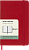 картинка Еженедельник 18 месяцев Moleskine Classic ( 2026-2027), Pocket (9x14 см),  красный от магазина Молескинов