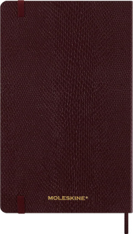 картинка Еженедельник Moleskine PRECIOUS & ETHICAL Mamba, Large (13x21), мягкая обложка, бордовый от магазина Молескинов