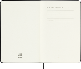 картинка Еженедельник 18 месяцев Moleskine Classic ( 2026-2027), Pocket (9x14 см), черный от магазина Молескинов