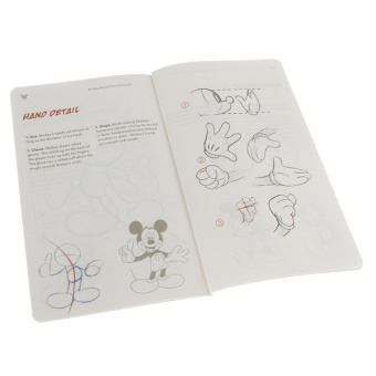 картинка Записная книжка Moleskine Disney (в линию), Pocket (9x14см), черный от магазина Молескинов