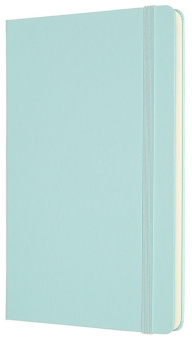 картинка Записная книжка Moleskine Bullet (для рисунков), Large (13х21 см), аквамарин от магазина Молескинов