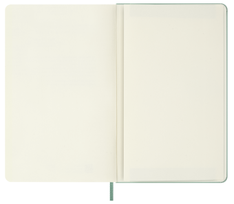 картинка Записная книжка Moleskine Classic с цветным узором (в линейку), Large (13х21см), шалфейно-зелёный от магазина Молескинов