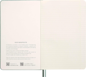 картинка Записная книжка Moleskine Limited Edition Vegea Snake Mamba, Large (13x21см), в мягкой обложке, в линейку, в подарочной упаковке от магазина Молескинов