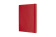 картинка Записная книжка Moleskine Classic Soft (в линейку), XLarge (19х25см), красная от магазина Молескинов