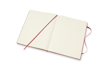 картинка Записная книжка Moleskine Classic (нелинованная), XLarge (19х25 см), красная от магазина Молескинов