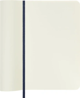 картинка Записная книжка Moleskine Classic (нелинованная), Pocket (9х14см), мягкая обложка, синяя от магазина Молескинов