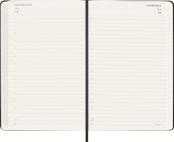 картинка Ежедневник Moleskine Classic (2026-2027), Large (13x21 см), черный от магазина Молескинов