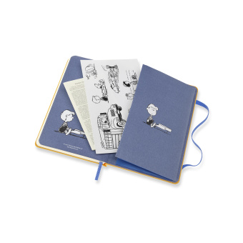 картинка Еженедельник Moleskine Peanuts (2021), Pocket (9x14 см), желтый от магазина Молескинов